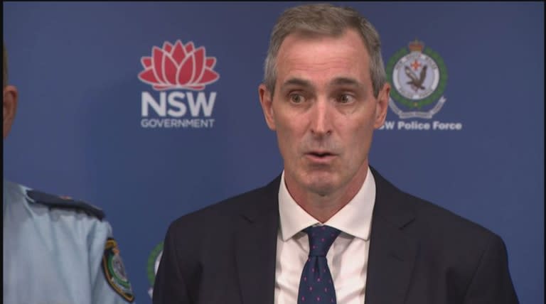 Detective Superintendent Peter Faux. Picture: 9News