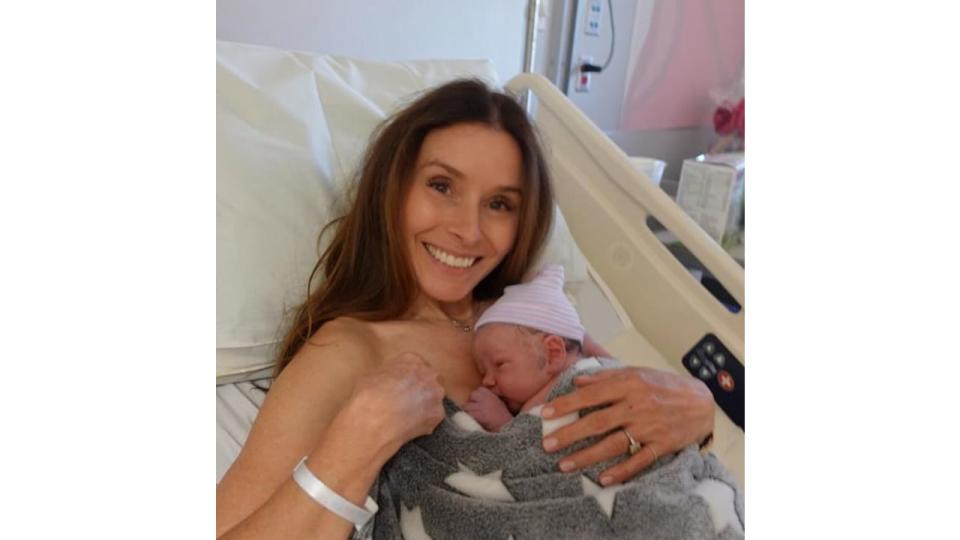 Tana Ramsay in hospital with their youngest son Jesse