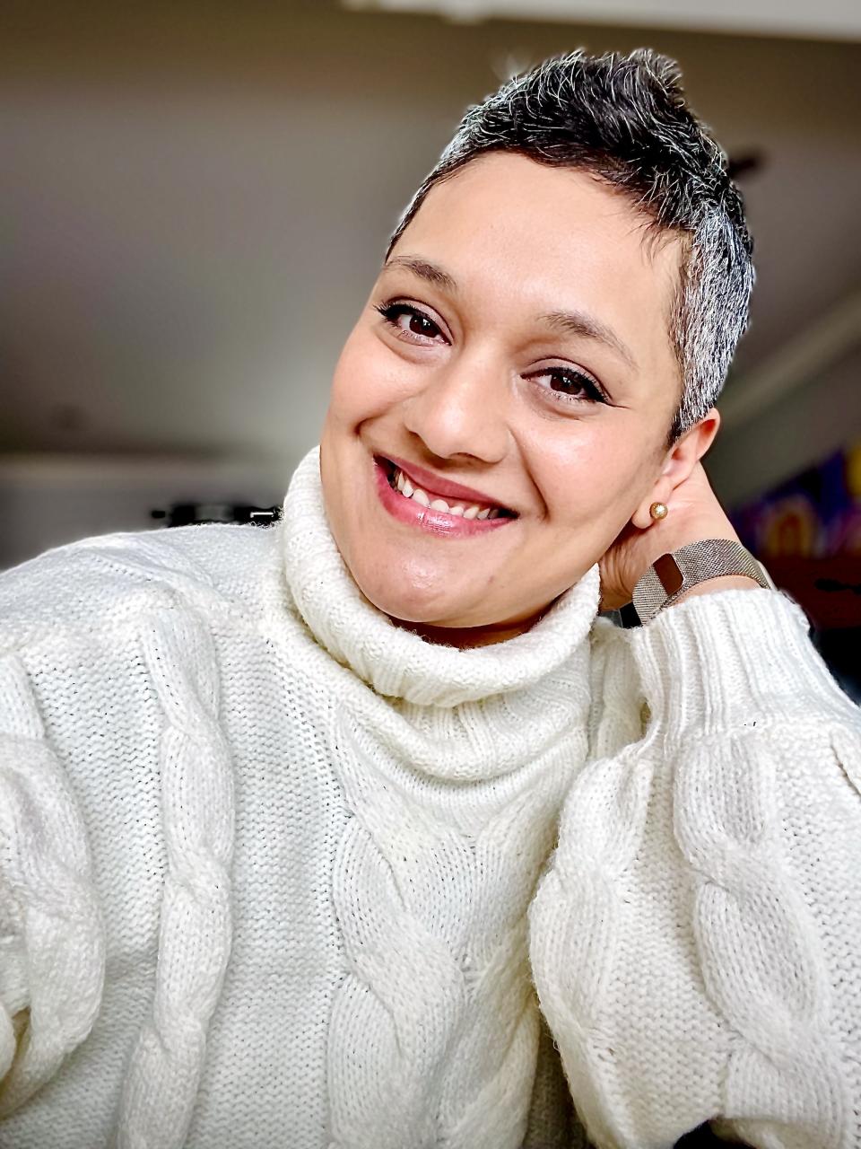 Alvina Nadeem, a 37-year-old living in Montreal, was diagnosed with Stage 1 ovarian cancer after seeking answers for a persistent and painful bloating issue. Nadeem is now an ovarian cancer advocate and coach, urging people to seek help if they feel there is something off in their bodies. (Image provided by Alvina Nadeem)