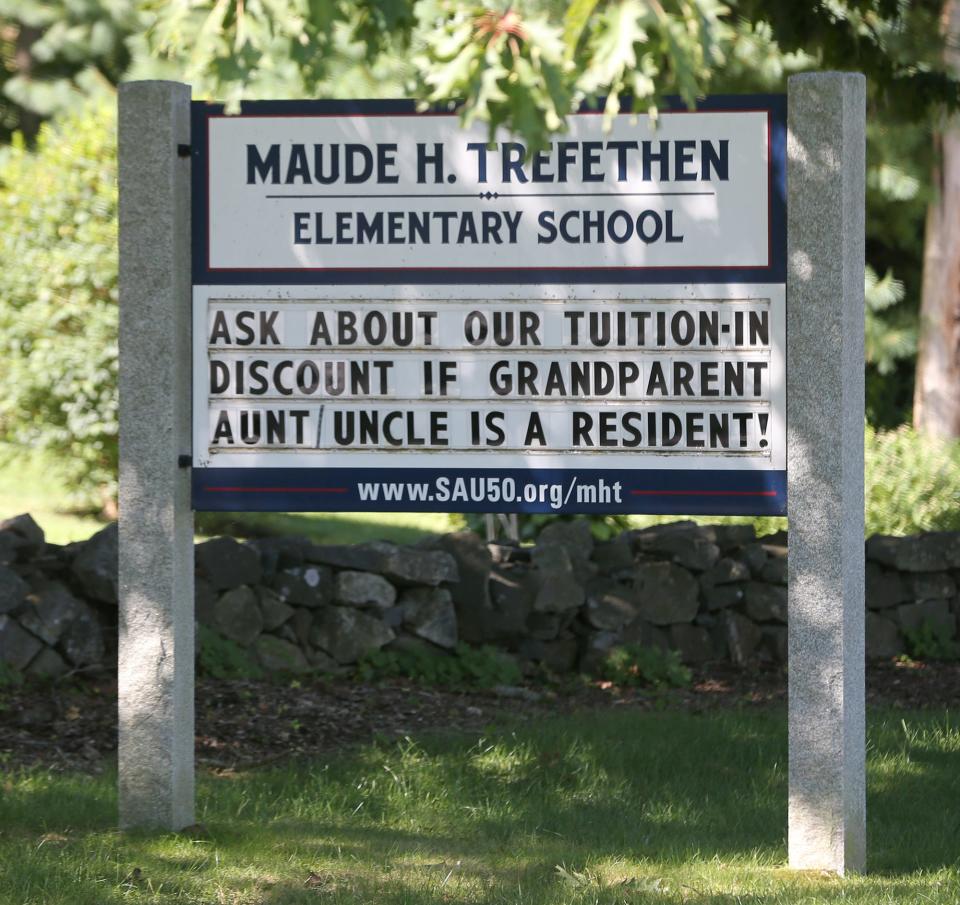 Maude H. Trefethen School, a public elementary school in New Castle, is now accepting applications from students in towns and cities elsewhere in the Seacoast region, as well as southern Maine and northeastern Massachusetts.