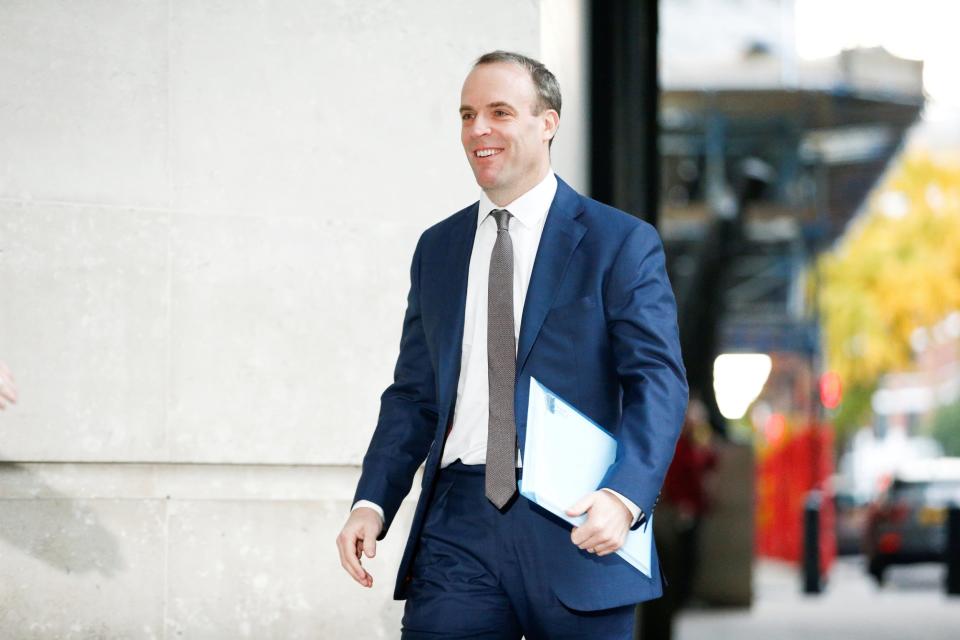 Foreign Secretary Dominic Raab (REUTERS)