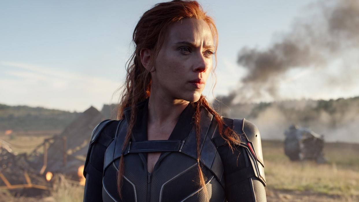 Scarlet Johansson in 'Black Widow,' one of the many major movies that has had its release date postponed due to the coronavirus. (Photo: Walt Disney Studios Motion Pictures / ? Marvel Studios / Courtesy Everett Collection)