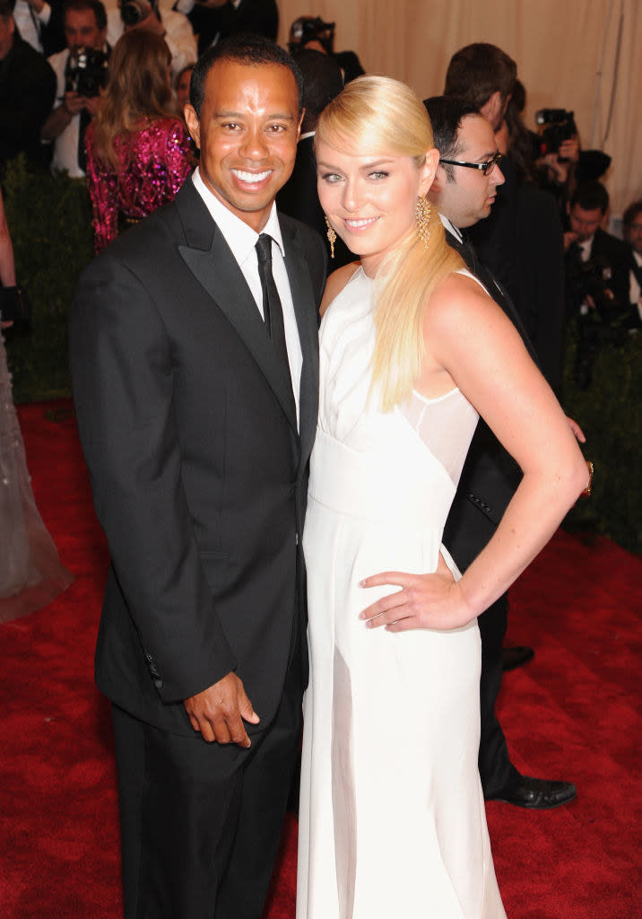 Tiger Woods and Lindsey Vonn