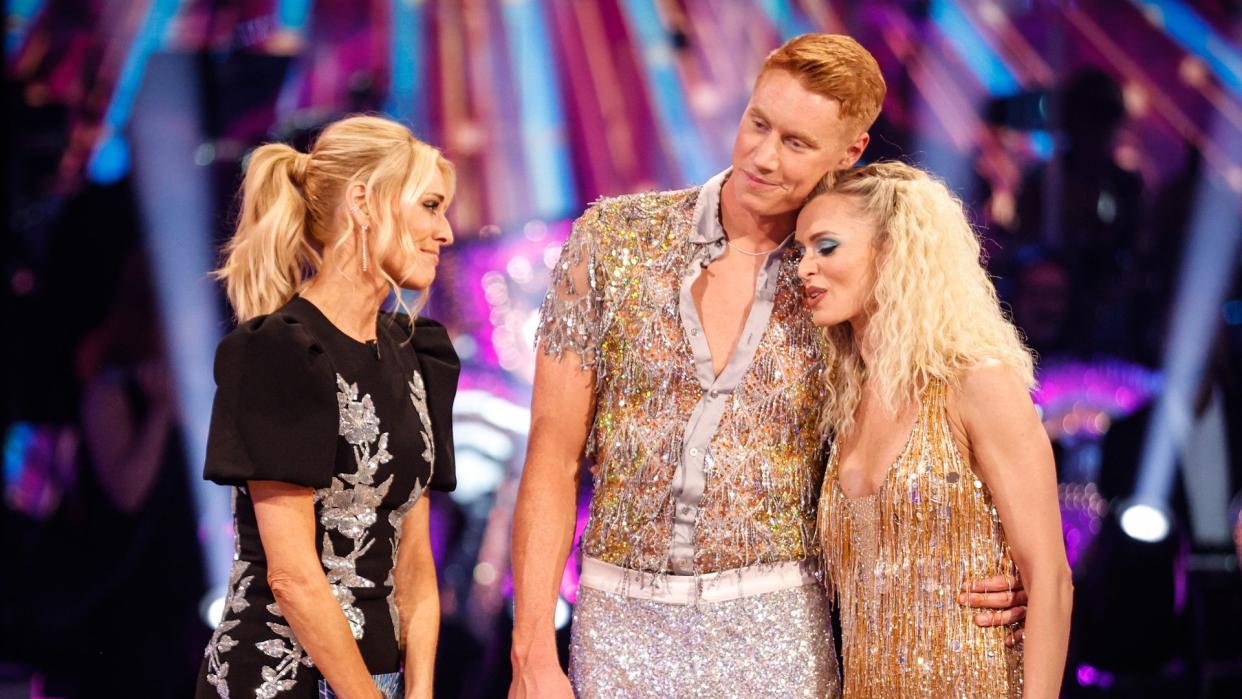 Strictly Come Dancing's Tess Daly, Tom Dean MBE & Nadiya Bychkova