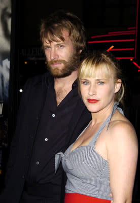 Thomas Jane and Patricia Arquette at the Hollywood premiere of Paramount Pictures' Sky Captain and the World of Tomorrow