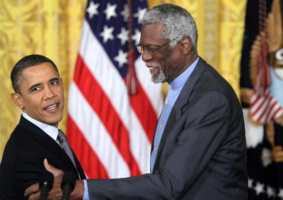 Bill Russell was awarded the Presidential Medal of Freedom in 2010.