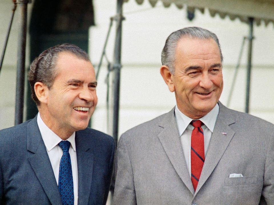 richard nixon lyndon johnson