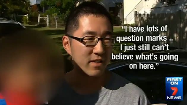 Andy Chien spoke to 7 News and said he 