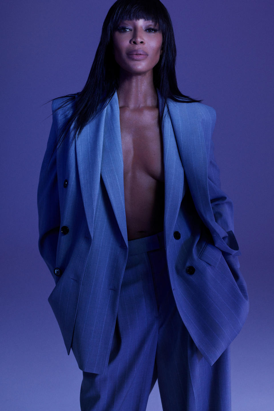 Naomi Campbell for Hugo Boss Spring 2024