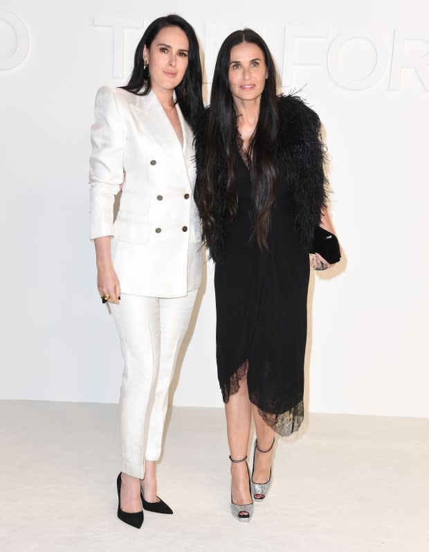 Rumer Willis and Demi Moore<p>Steve Granitz/WireImage</p>