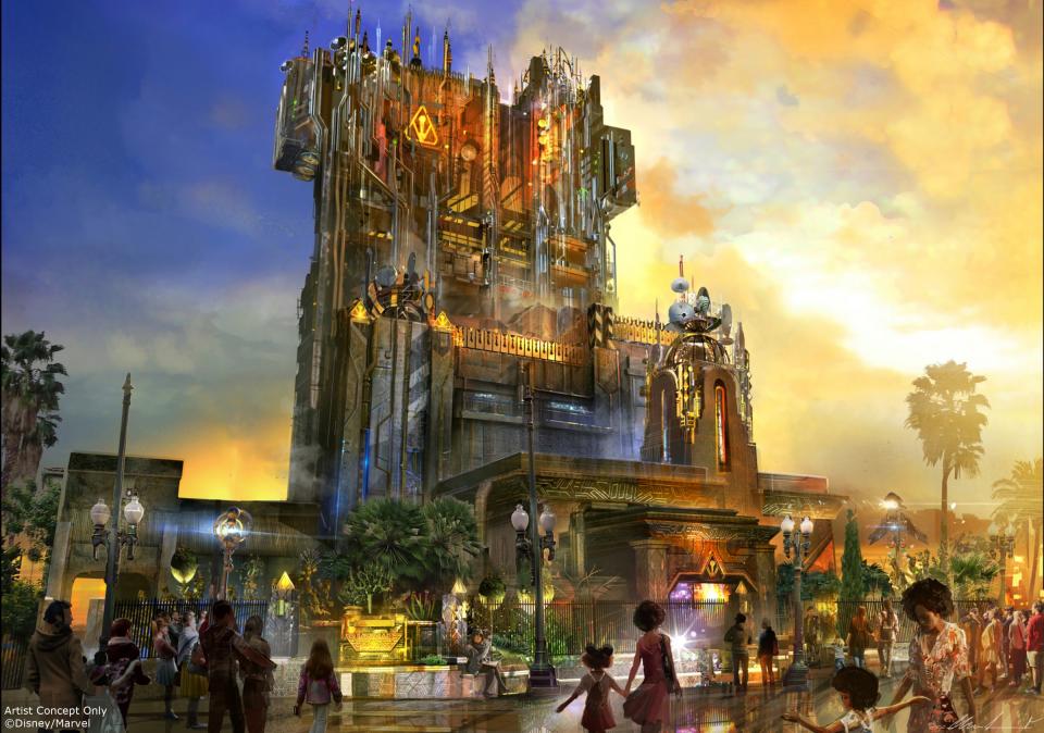 tower of terror guardians of galaxy disney