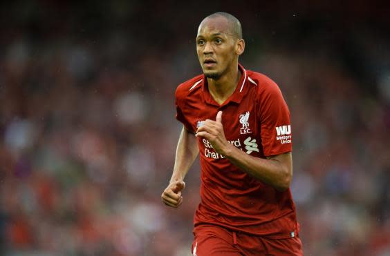 Fabinho reveals watching Liverpool from the bench in the Premier League 'hasn't been easy'
