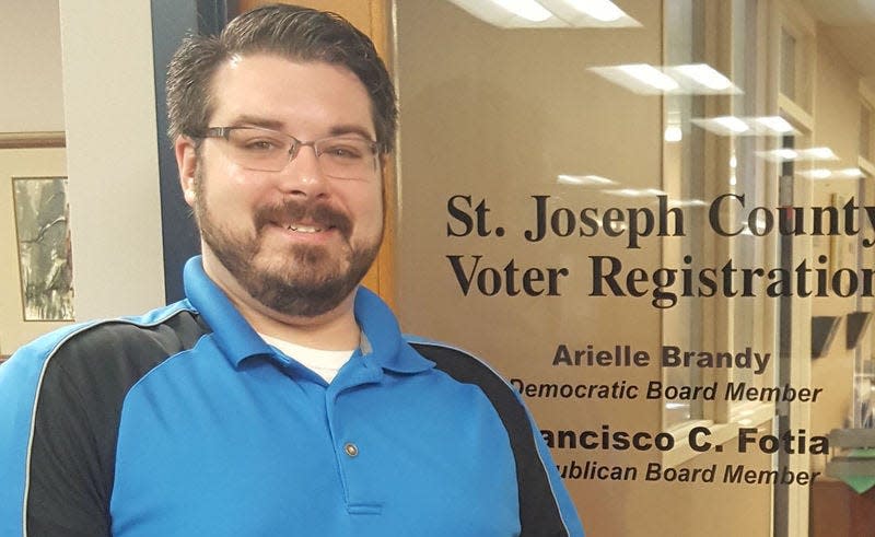Frank Fotia, a former St. Joseph County voter registration official, works as a project manager for the county and is now the president of the Portage Manor Board of Managers. Photo provided