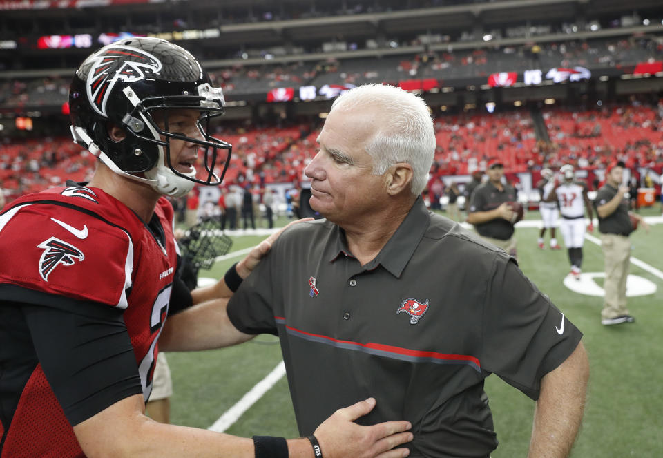 The Tampa Bay Buccaneers have fired defensive coordinator Mike Smith. (AP)