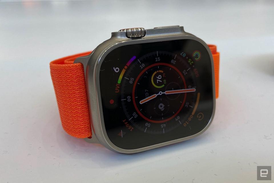 <p>Our first look at Apple's rugged Watch Ultra.</p>
