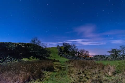 Dusk at Hadrian's Wall - Credit: GETTY