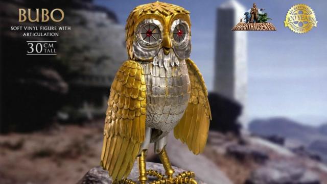 Bubo owl - Clash of the Titans inspired handmade resin model