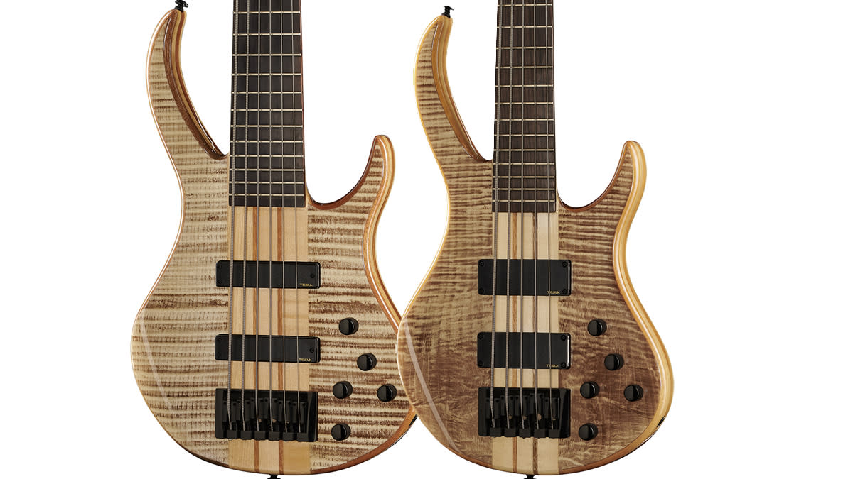  Harley Benton BZ 1000 NT series basses. 