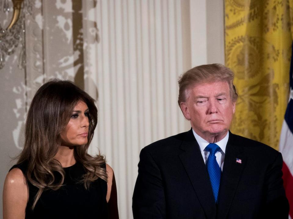 President Donald Trump and Melania Trump