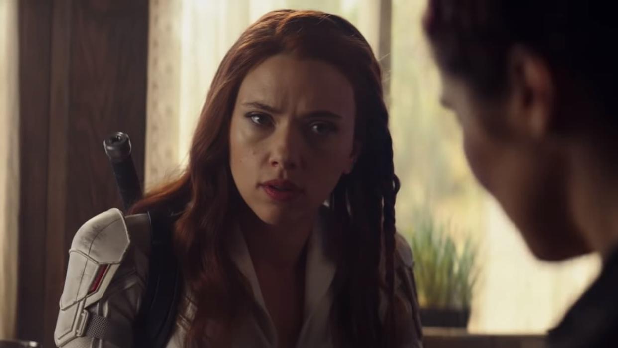 Scarlett Johansson dans la peau de Black Widow - Marvel