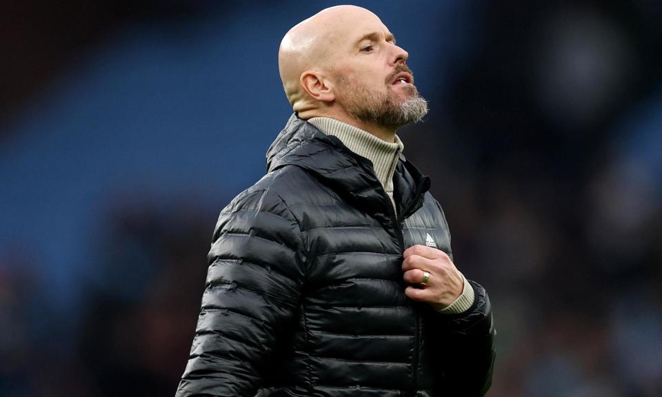 <span>Erik ten Hag has overseen Manchester United’s worst ever start to a Premier League season.</span><span>Photograph: Carl Recine/Getty Images</span>