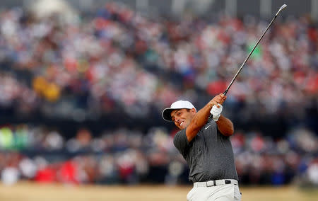 Golf - The 147th Open Championship - Carnoustie, Britain - July 22, 2018 Italy's Francesco Molinari in action during the final round REUTERS/Jason Cairnduff