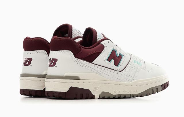 The Popular New Balance 550 Is Releasing in a New Burgundy Colorway