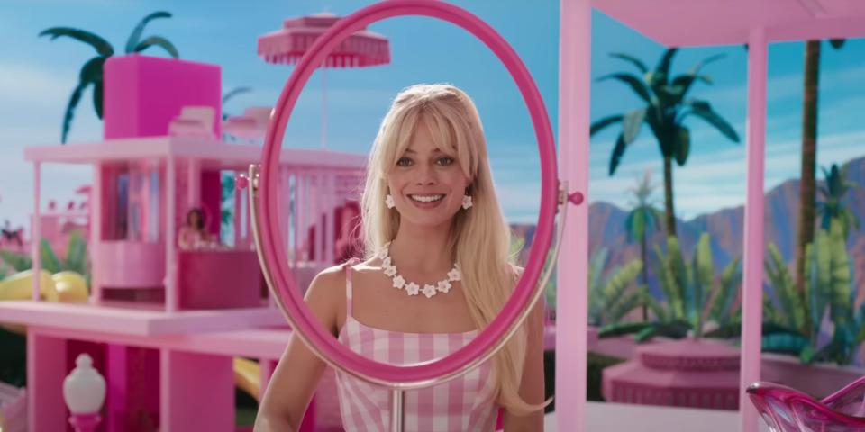 margot robbie as barbie