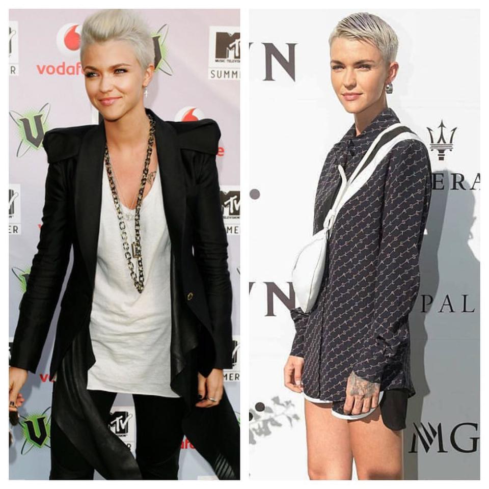 <p>She may not have changed much in looks but we’ve sure loved watching her career grow. Source: Instagram/Ruby Rose </p>