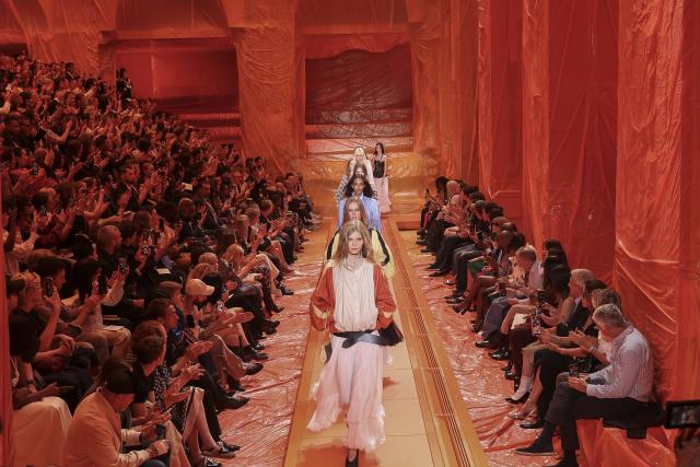 Louis Vuitton hosts cruise show at striking location just outside