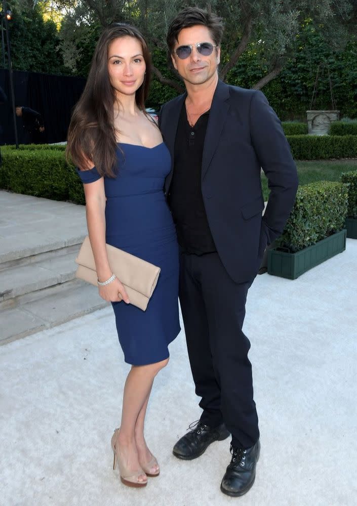 Caitlin McHugh and John Stamos