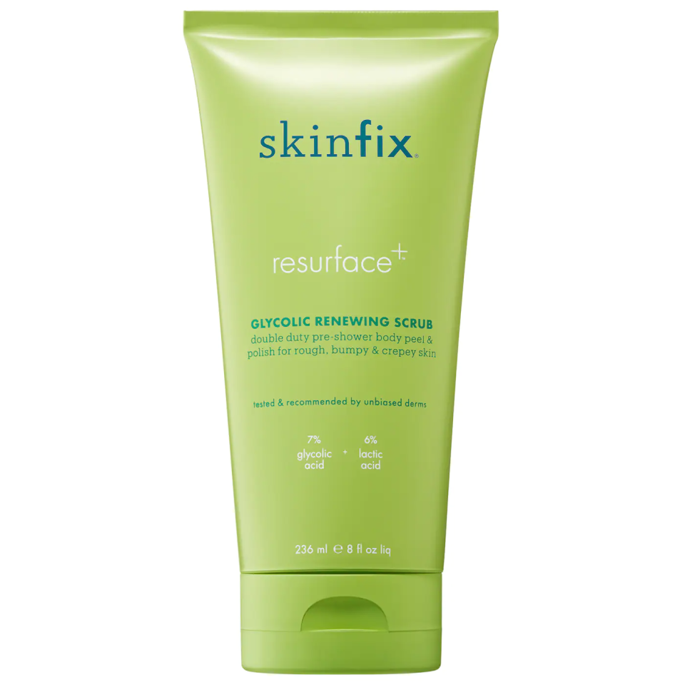 <p><a href="https://go.redirectingat.com?id=74968X1596630&url=https%3A%2F%2Fwww.sephora.com%2Fproduct%2Fresurface-glycolic-renewing-scrub-P442844&sref=https%3A%2F%2Fwww.cosmopolitan.com%2Fstyle-beauty%2Fbeauty%2Fg28724413%2Fbest-keratosis-pilaris-treatments%2F" rel="nofollow noopener" target="_blank" data-ylk="slk:Shop Now;elm:context_link;itc:0;sec:content-canvas" class="link ">Shop Now</a></p><p>Skinfix Resurface+ Glycolic and Lactic Acid Renewing Body Scrub</p><p>$32.00</p><p>sephora.com</p><span class="copyright">Courtesy Image</span>