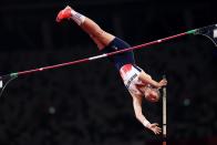 <p>29-year-old Holly Bradshaw cleared 4.85m on her first attempt to beat Greek defending champion Katerina Stefanidi in the pole vault final. She walked away with a bronze medal - the first team GB has ever secured from the sport.</p>