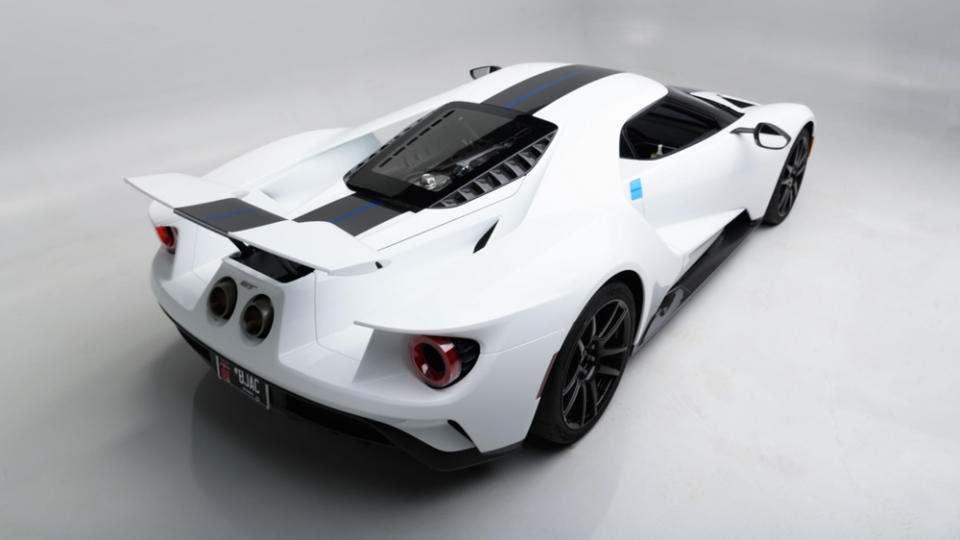 The 2020 Ford GT Carbon Series being offered at Barrett-Jackson's 2023 Scottsdale auction. 