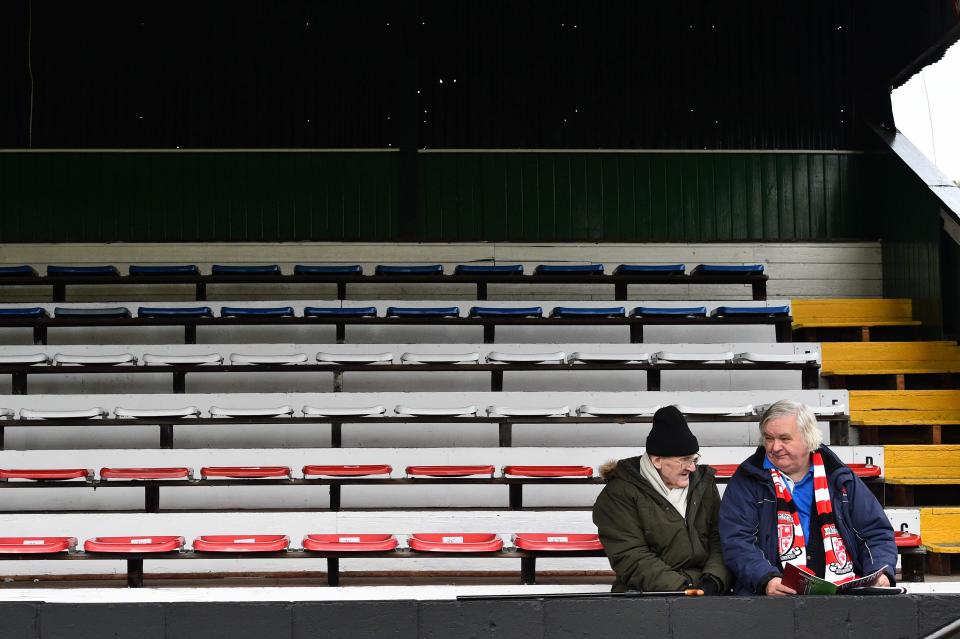 The National League will begin this weekend without fans in attendance (AFP via Getty)