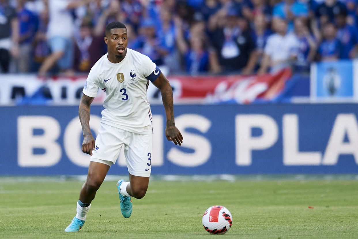 Francia anunció la baja de Presnel Kimpembe para la Copa Mundial de Qatar 2022 (Foto de: Jose Breton/Pics Action/NurPhoto via Getty Images)