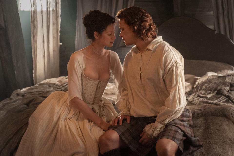 “I said I was a virgin, not a monk. If I need guidance, I’ll ask.” – Jamie Fraser