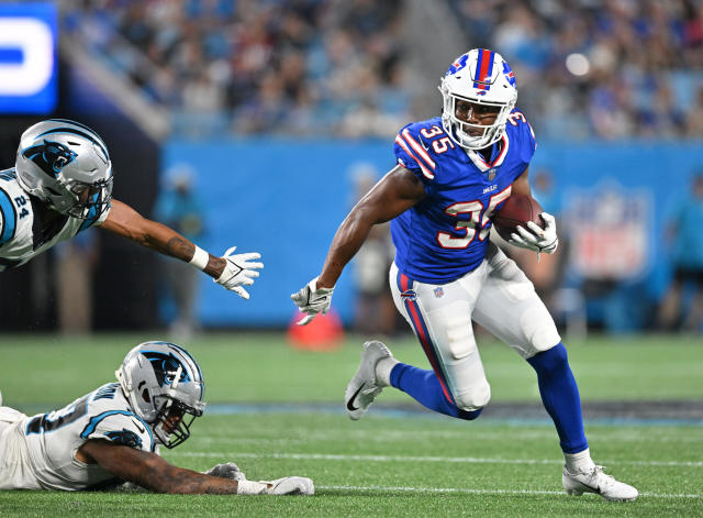 Panther sign RB Raheem Blackshear off Bills practice squad