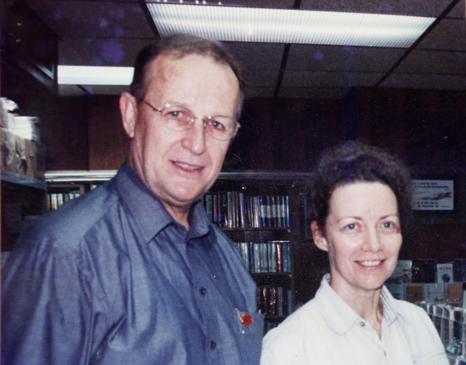 This undated photo provided by John Short's family, shows Australian missionary John Short and his wife Karen, in Hong Kong. Short has been detained while on a tour of North Korea, his family said on Wednesday, Feb. 19, 2014. Short went to North Korea in a regular tour group last week with one other person, who returned to China on Tuesday and told the family Short had been questioned and arrested at his Pyongyang hotel on Sunday, according to a statement released by the family. (AP Photo/Family of John Short) EDITORIAL USE ONLY