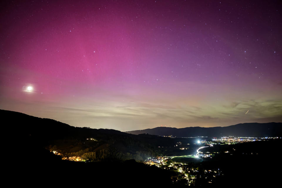 Northern lights over Baden-Württemberg (Valentin Gensch / dpa / picture alliance via Getty Images)