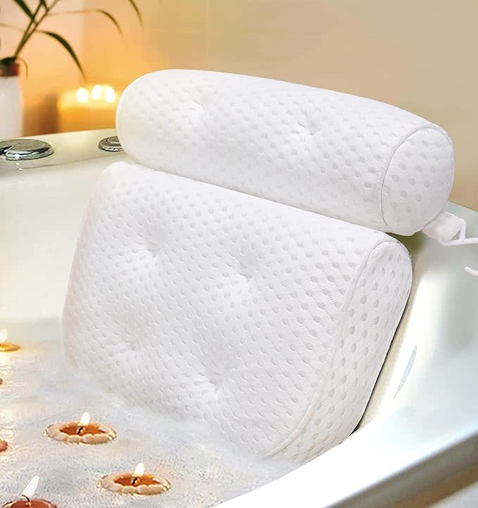 spa bath pillow