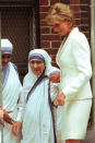 <p>While in New York, Diana paid a visit to The Bronx to see Mother Teresa, who died that September.</p>