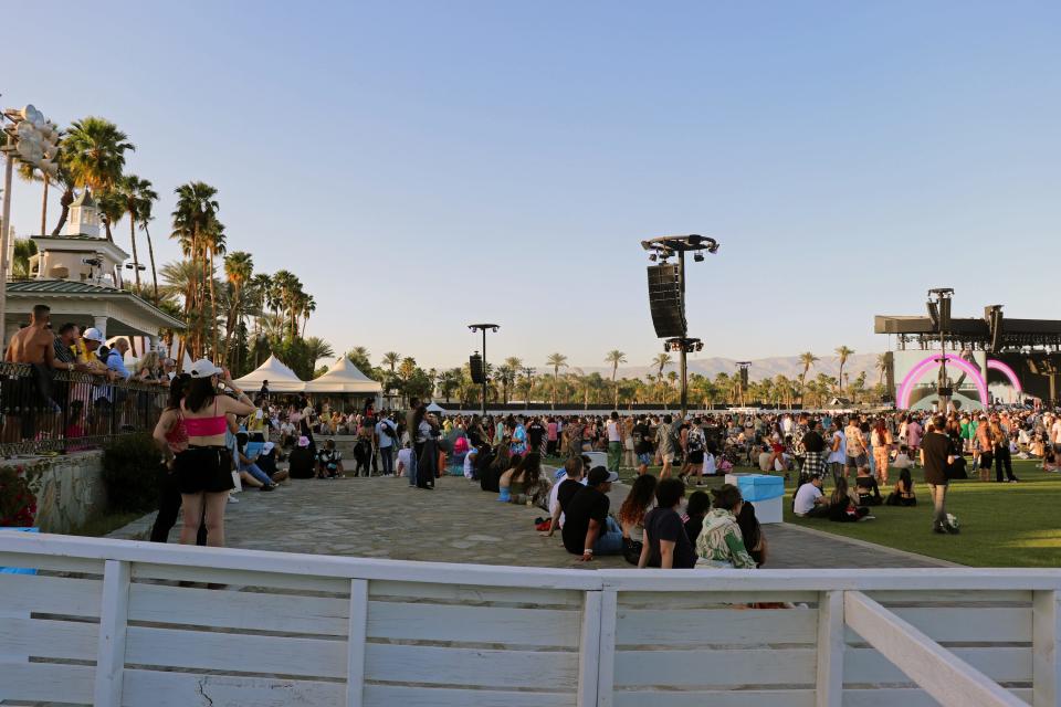 coachella VIP main stage