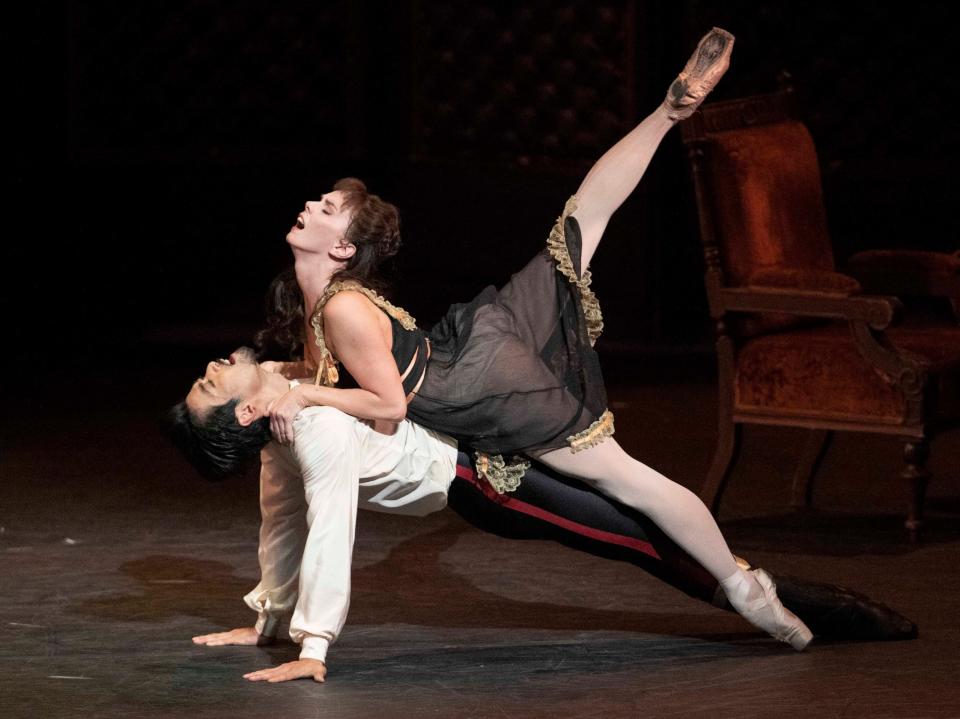 Natalia Osipova and Ryoichi Hirano at the Royal Opera House in Mayerling