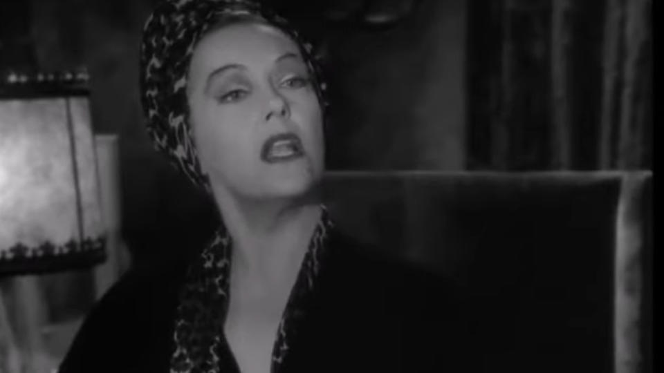 A scene from Sunset Boulevard