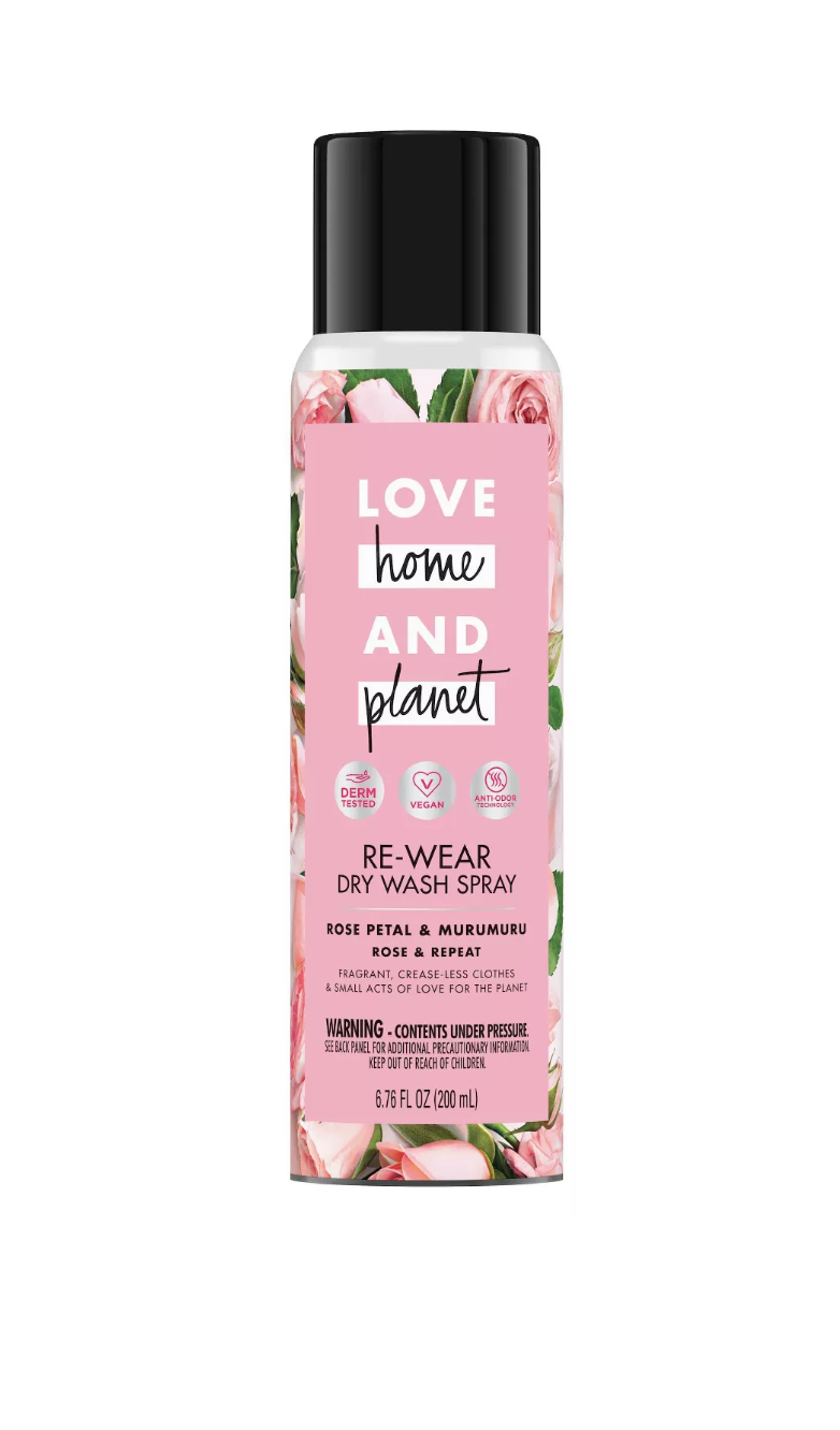 Love Home & Planet Re-Wear Dry Wash Spray