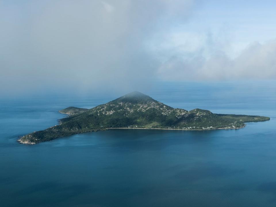 Dauan Island is among the Torres Strait islands suffering with rising sea levels (Brook Mitchell/Getty Images)