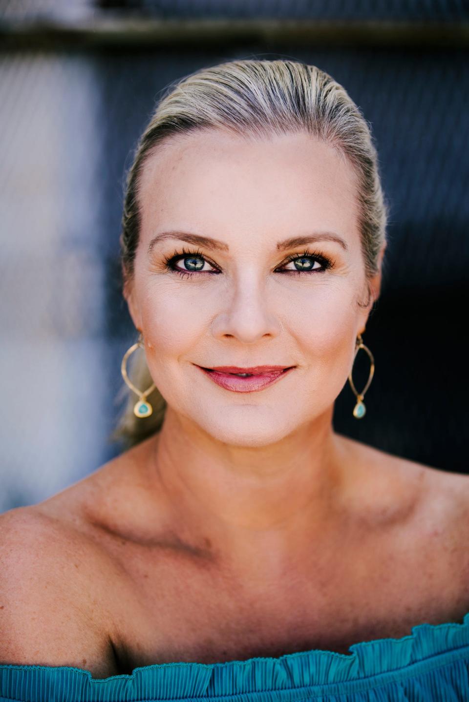 Laura Pinner of Lakeland is shown during her days of working as a model and actress in Los Angeles. Pinner was diagnosed early this year with amyotrophic lateral sclerosis, or ALS.