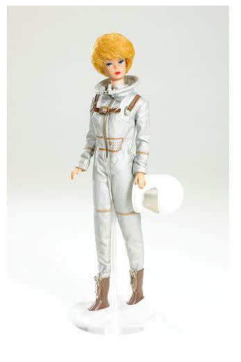 <p>Though she'll have many, many, many careers over the years, the most out-of-this-world was her stint as Astronaut Barbie. </p><p><a href="http://www.goodhousekeeping.com/life/inspirational-stories/interviews/g2136/barbie-dolls-careers/" rel="nofollow noopener" target="_blank" data-ylk="slk:Take a look back at Barbie's careers »;elm:context_link;itc:0;sec:content-canvas" class="link "><em>Take a look back at Barbie's careers »</em></a></p>