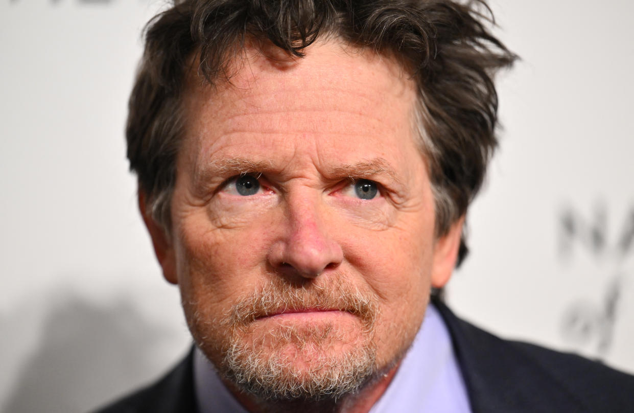 US actor Michael J. Fox attends the National Board of Review annual awards gala at Cipriani 42nd Street in New York City on January 11, 2024. (Photo by ANGELA WEISS / AFP) (Photo by ANGELA WEISS/AFP via Getty Images)